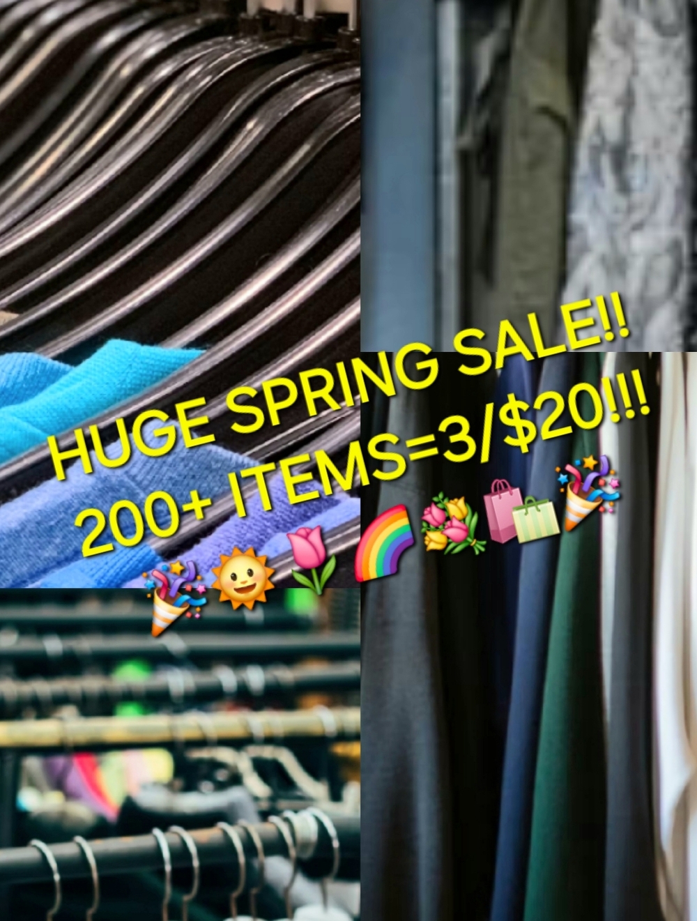 SPRING POSH SALE!!
